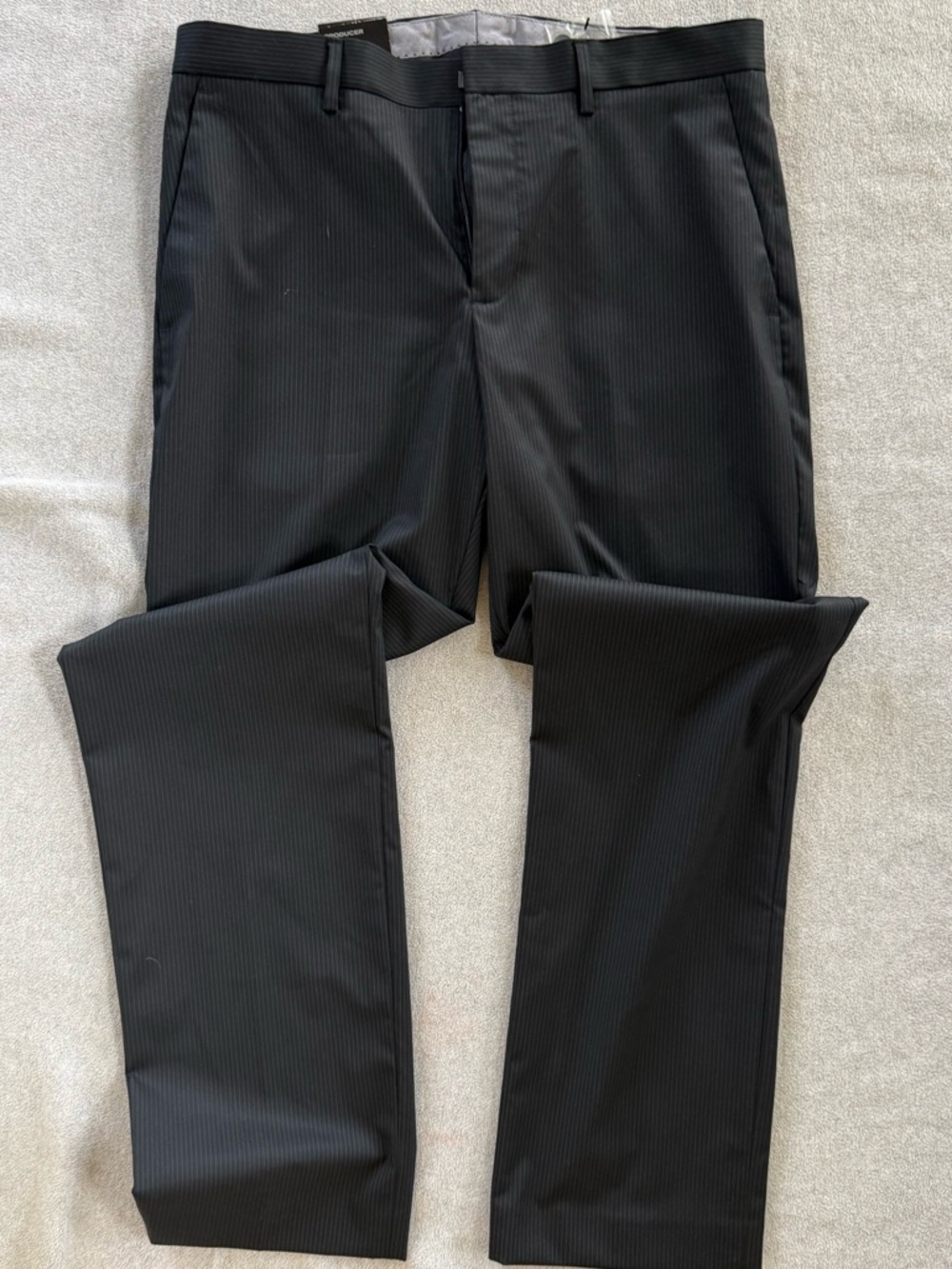 Express Black Pinstripe Men's Dress Pants